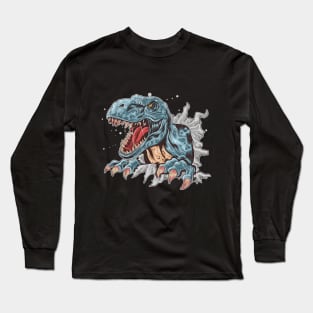 T-Rex Dinosaur Long Sleeve T-Shirt